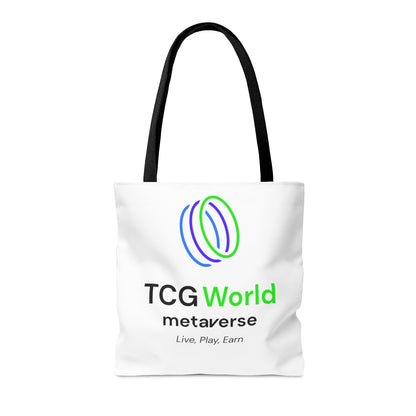 TCG World Metaverse Tote Bag - White