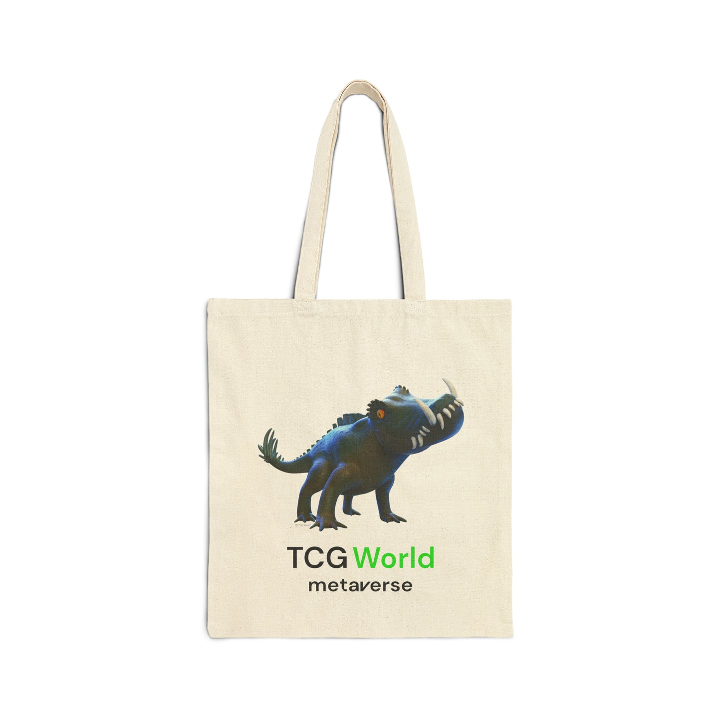 Megodile - TCG World Metaverse Sprite Canvas Tote Bag