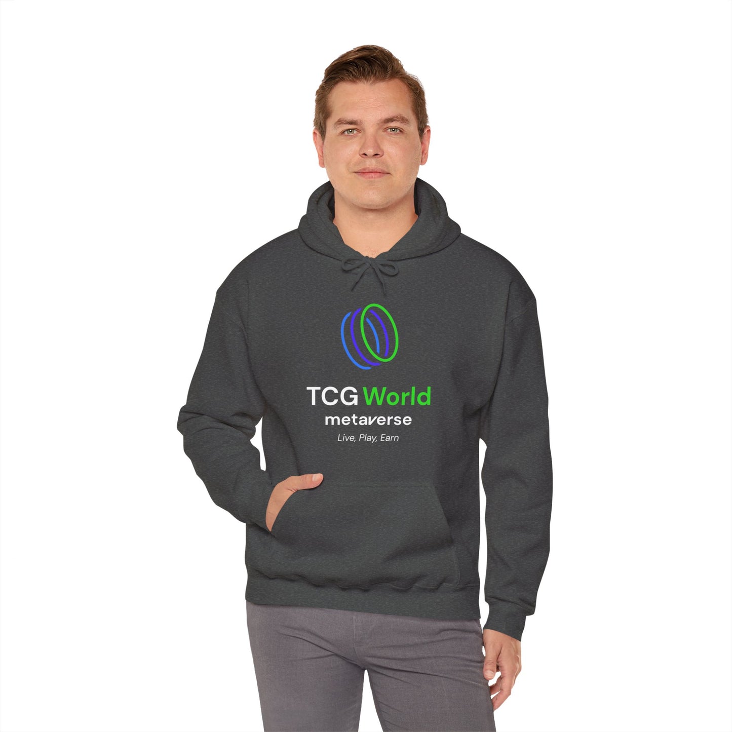 TCG World Hoodie, Classic Adult Unisex Heavy Blend™ Hooded Sweatshirt