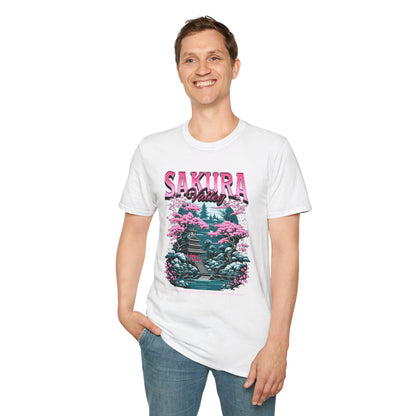 Visit Sakura Valley - TCG World Unisex Adult Softstyle T-Shirt