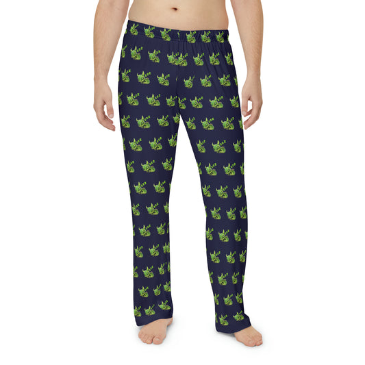 Gaia Sleeping Men's Pajama Pants (Dark Blue)