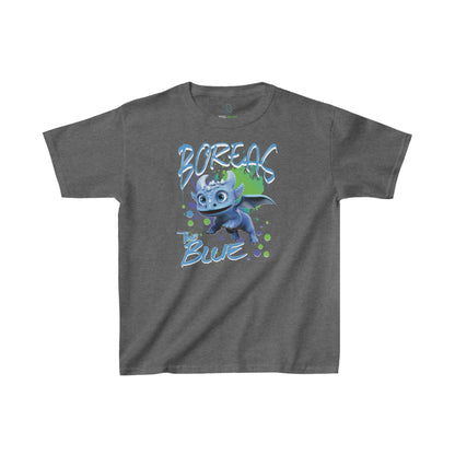 Boreas the Blue Paint Splatter - Kids Heavy Cotton™ Tee T-Shirt