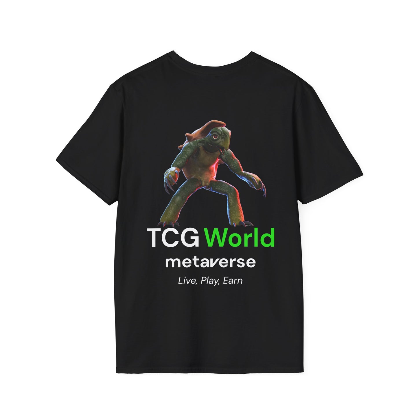 Shellshock - TCG World Metaverse Sprite Unisex Adult Softstyle T-Shirt