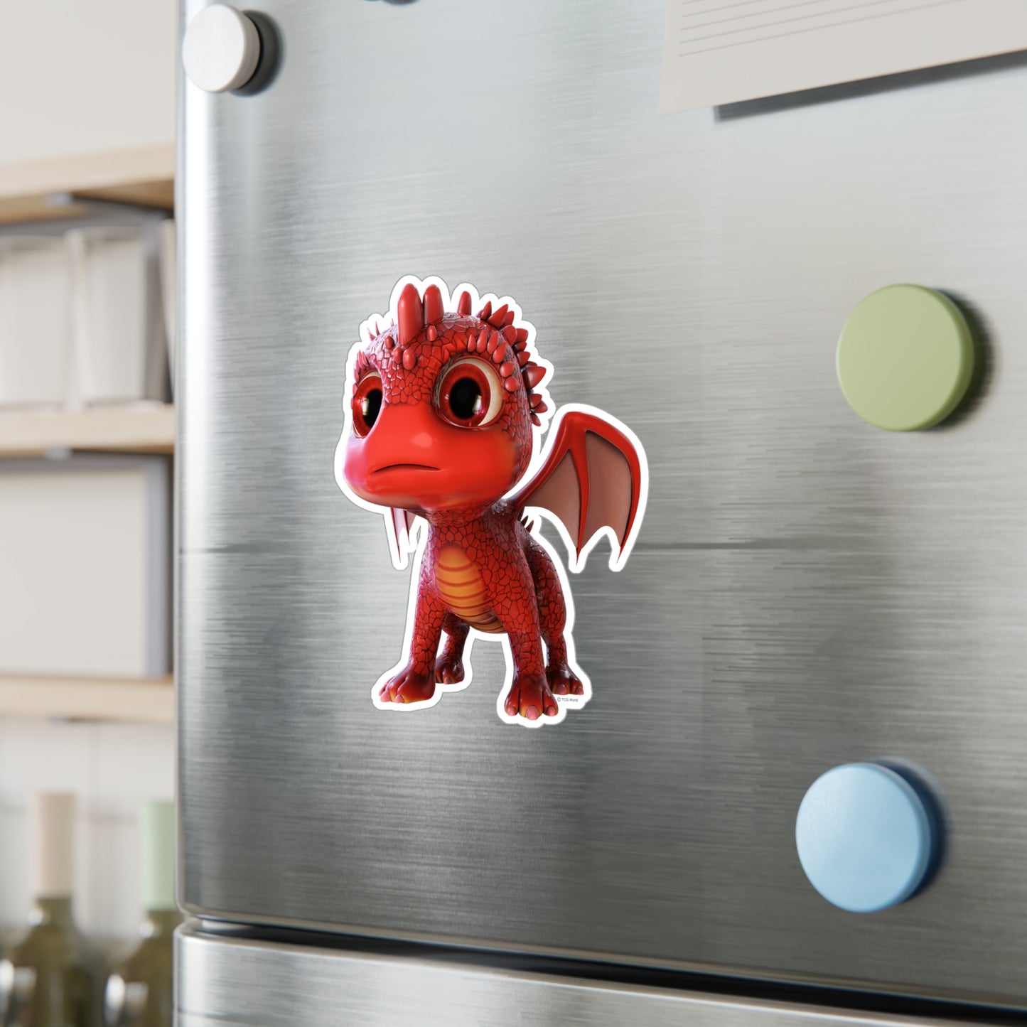 Aifos - TCG World Metaverse Baby Dragon Kiss-Cut Vinyl Decal