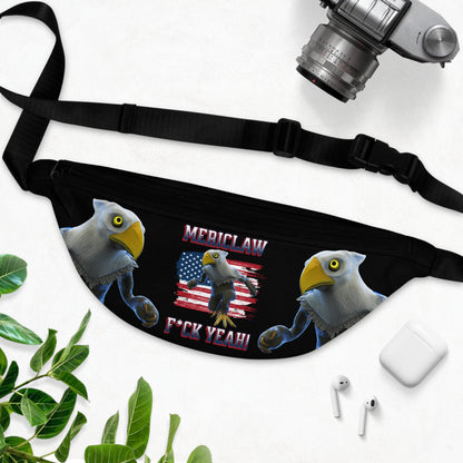 Mericlaw F*ck Yeah (Extra American) - TCG World Metaverse Sprite / American Flag Fanny Pack