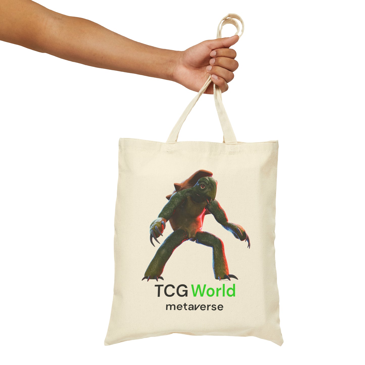 Shellshock - TCG World Metaverse Sprite Canvas Tote Bag