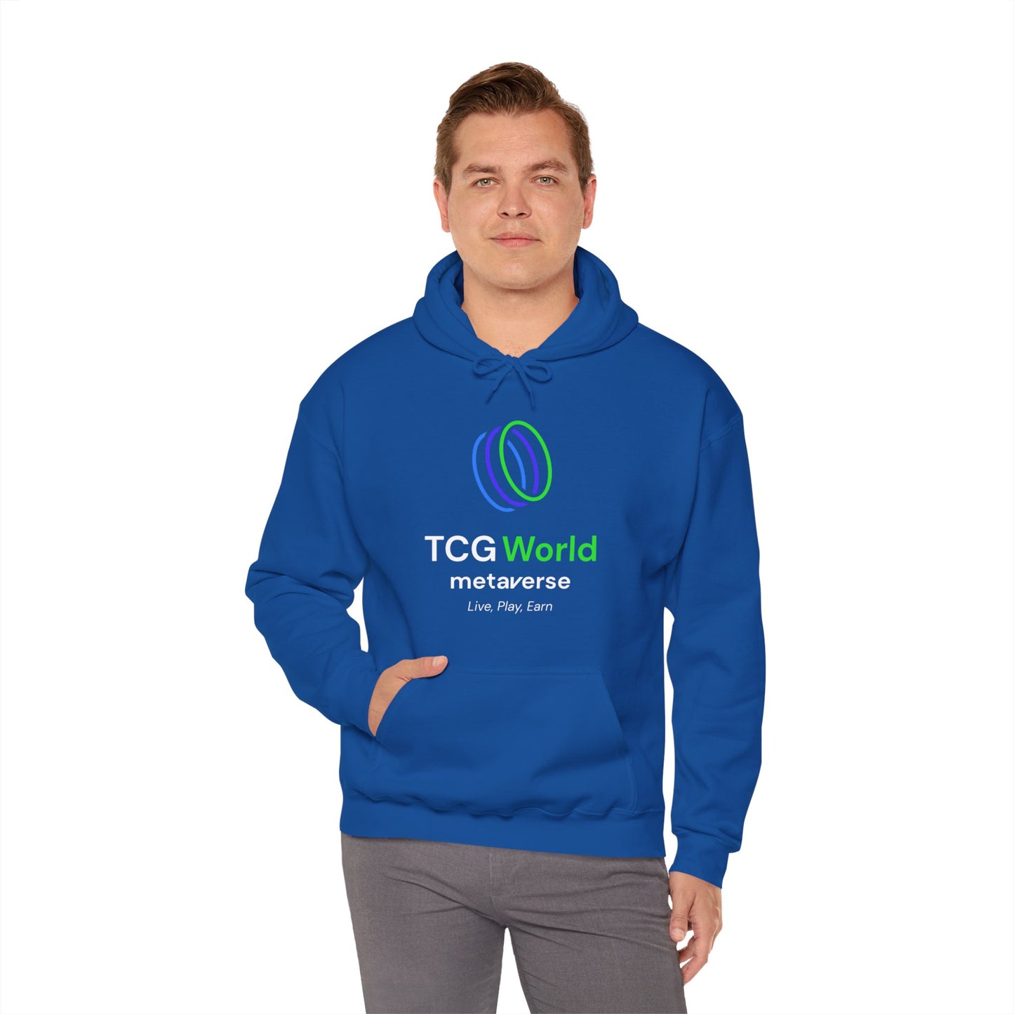 TCG World Hoodie, Classic Adult Unisex Heavy Blend™ Hooded Sweatshirt