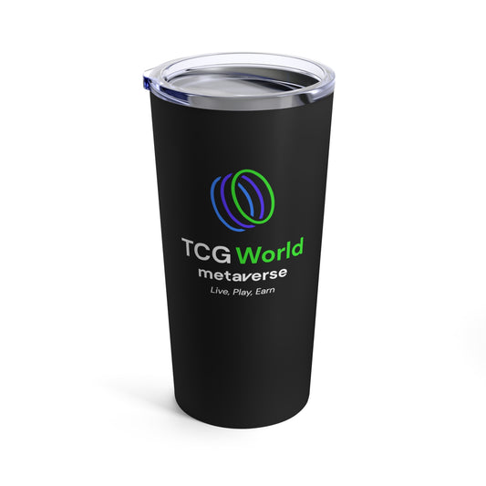 TCG World Drink Tumbler, 20oz Black