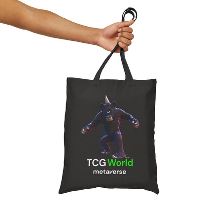 Cybroar - TCG World Metaverse Sprite Canvas Tote Bag