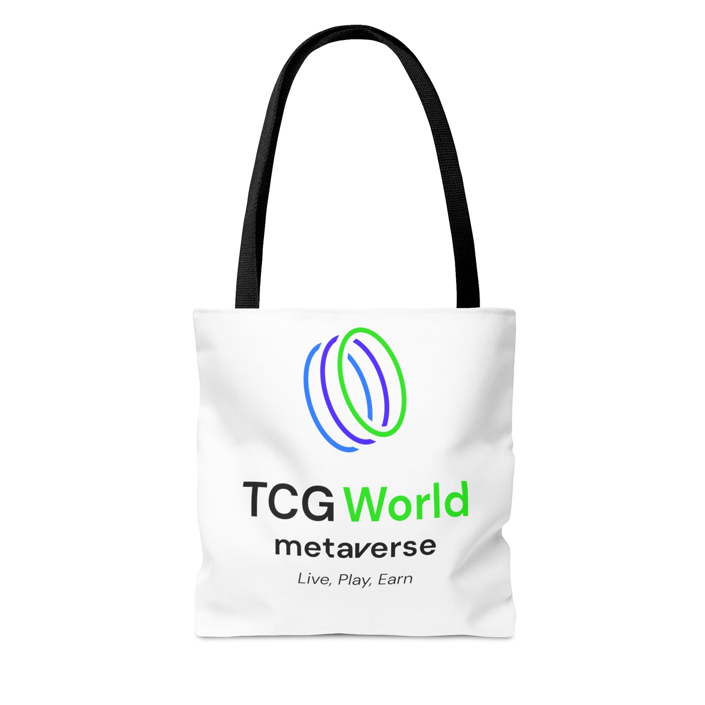 TCG World Metaverse Tote Bag - White