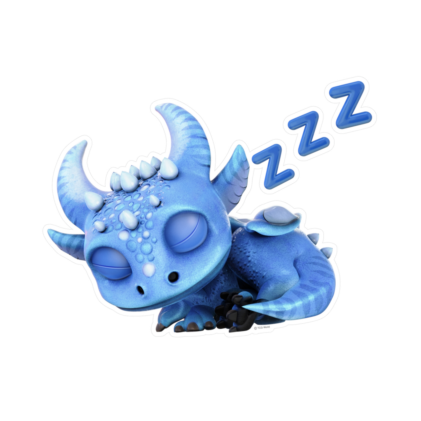 Boreas Sleeping - TCG World Metaverse Baby Dragon Kiss-Cut Vinyl Decal