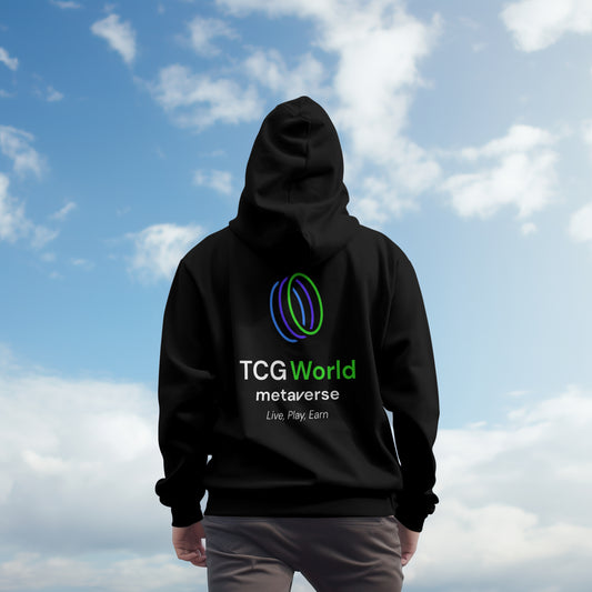 TCG World Metaverse Unisex Hooded Zip Up Sweatshirt Hoodie